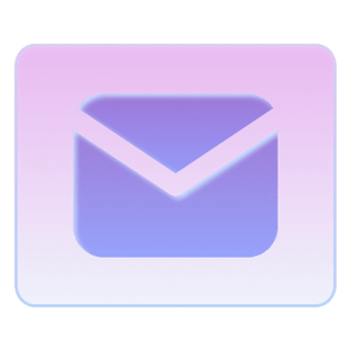 Icône de courrier électronique pour contacter l'assistance Lavender Raf et recevoir du support
