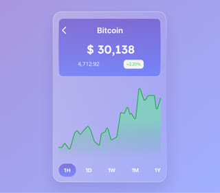 Aperçu de la plateforme Lavender Raf de négociation de cryptomonnaies affichant des données en direct